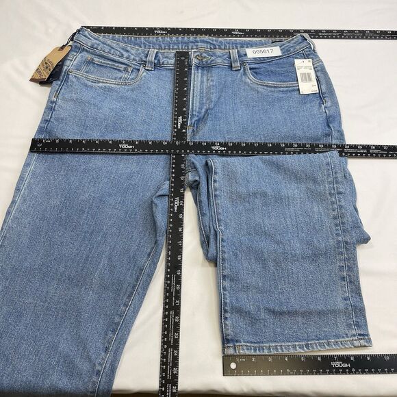 Buffalo David Bitton Jeans Mens 40x32 Blue Driven Relaxed Straight Stretch Denim - Picture 11 of 13